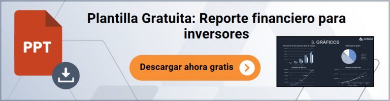 plantilla reporting financiero inversores