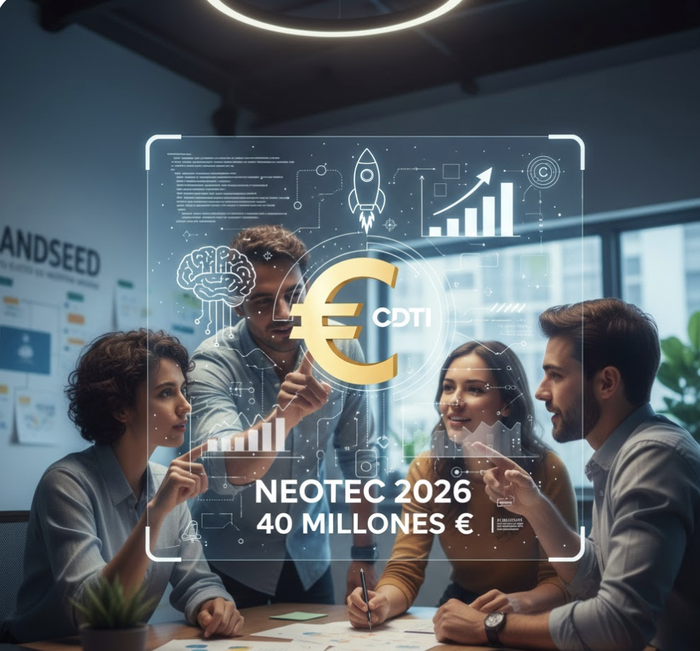 Infografía ayudas NEOTEC 2026 CDTI para startups