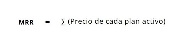 MRR KPIs financieros