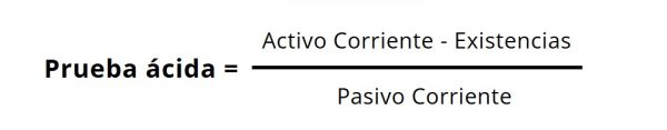 prueba ácida